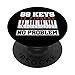 Pianista Teclado De Piano Llave De Piano Música Piano Regalo PopSockets PopGrip Intercambiable