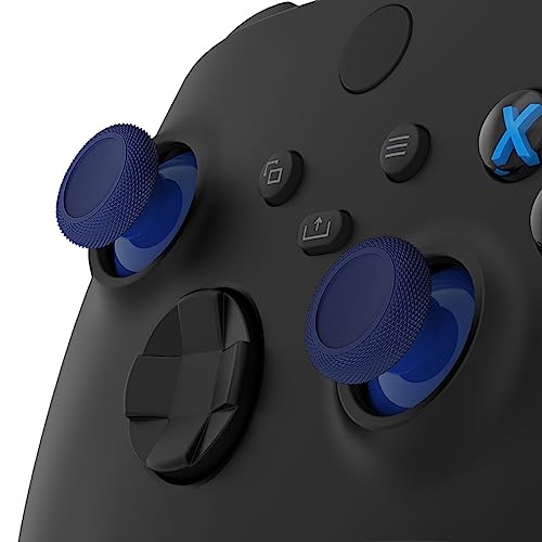Image of eXtremeRate Replacement Thumbsticks for Xbox Core Wireless Controller, Joysticks Repair Kit for Xbox Series X /S Controller, Custom Analog Stick Buttons for Xbox One S /X /Elite - Midnight Blue