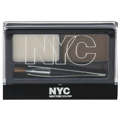 (3 Pack) NYC Browser Brush On Brow Kit - Brunette