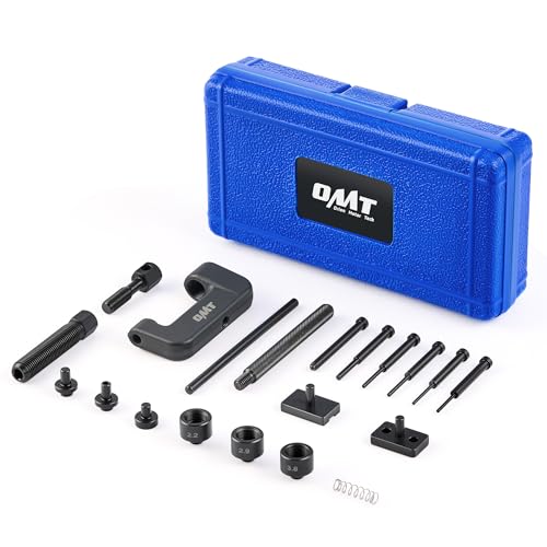 Orion Motor Tech 19pc Chain Brake Tool Kit with C Frame 3 Anvils 5 Break Tips, Dirtbike ATV Bicycle Motorcycle Chain Tool Chain Link Removal Tool Chain Rivet Tool for Cam & 25 to 630 Chains