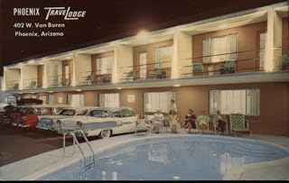 Phoenix Travelodge Phoenix, Arizona AZ Original Vintage Postcard