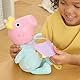 Peppa Pig Grunz und Kuschel Evie interaktive Babypuppe