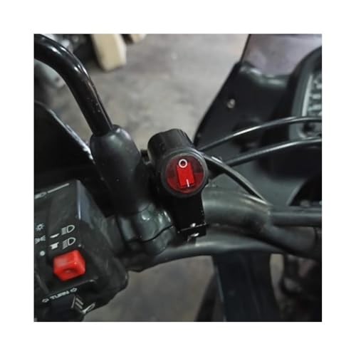 Moto interrupteur demarrage et commande de guidon 12V pour phare