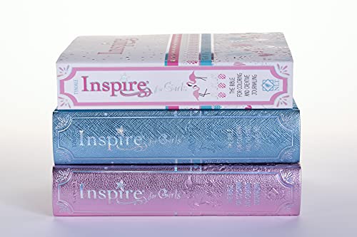 Inspire Bible for Girls NLT: The Bible for Coloring & Creative Journaling