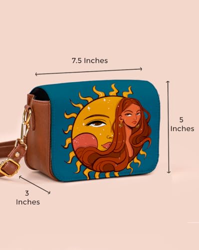 Image of Kalankit Rakhi Gift Hamper For Sister | Rakhi Gift For Girls, Sling Bag For Women, Travel Crossbody Bags, Stylish Cross Sling Bags for Woman | Rakhi Gifts For Sister, Gifts for Rakshabandhan