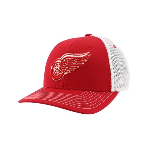 Image of ZHATS NHL Unisex-Adult NHL Officially Licensed Adjustable Snapback Hat Dakota Icon Team Color