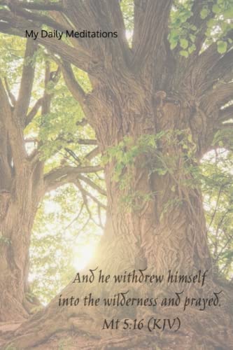 "And He Withdrew..." Meditations Journal