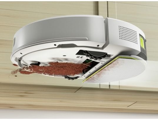 iRobot Roomba 105 Combo - Saugen + Wischen - Clearview LiDAR - 7000Pa - 120 mins- SmartScrub - Umfährt Hinderniss - Reinigungszonen - Aufladen und Fortfahren - App - Weiß – Bild 3