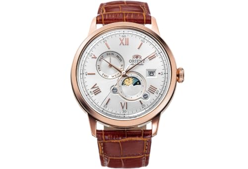 Image of Orient Bambino Version 9 Stainless Steel Automatic Dress Watch with Weekly Calendar