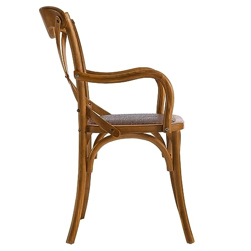 Modway-Gear-Rustic-Modern-Farmhouse-Elm-Wood-Rattan-Dining-Armchair-in-Walnut Modway Gear Rustic Modern Farmhouse Elm Wood Rattan Dining Armchair in Walnut