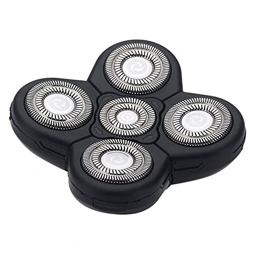 Universal Shaver Accessory Replacements 5 Heads Shaver Cutter Blades for Electric Razor Floating Shaving A Best Gift for Men,Triangular Pillar Connector