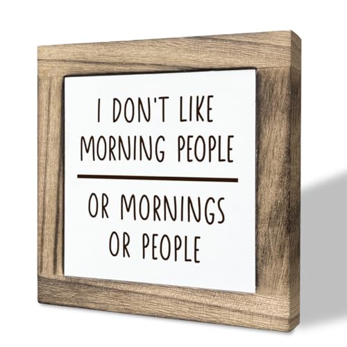 Office Sign, Funny Office Humor, Box Wood Plaques Desk Décor,
