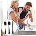 FRCOLOR 3pcs Soft Electric Toothbrush Replacement Heads for Adults and Gentle Cleaning Brush Heads with Soft Bristles Fit for Smart Toothbrushes Durable Oral Care