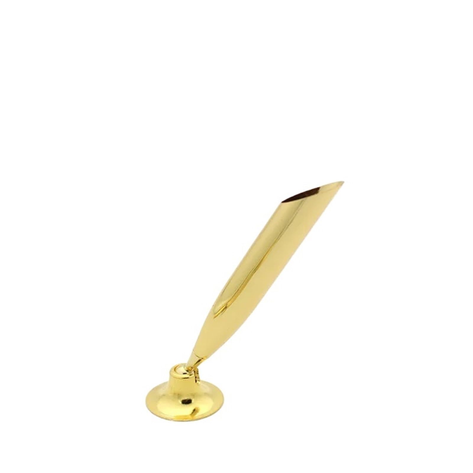 LADFRTYU Fountain Pen Holder Pen Holder 10 Pcs Metal Single Stand Desktop Organizer For Fountain Pens Pencils Ballpoint Glossy