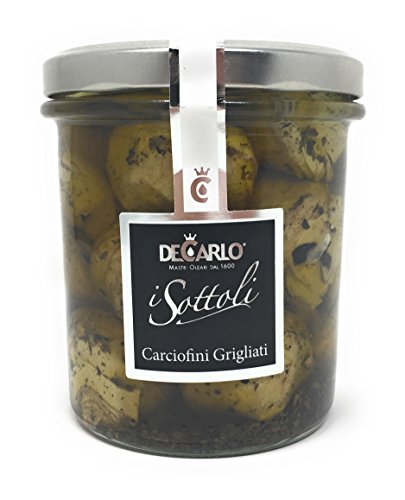 DeCarlo Grilled Baby Artichoke Hearts in Extra Virgin Olive Oil, 10.9 oz