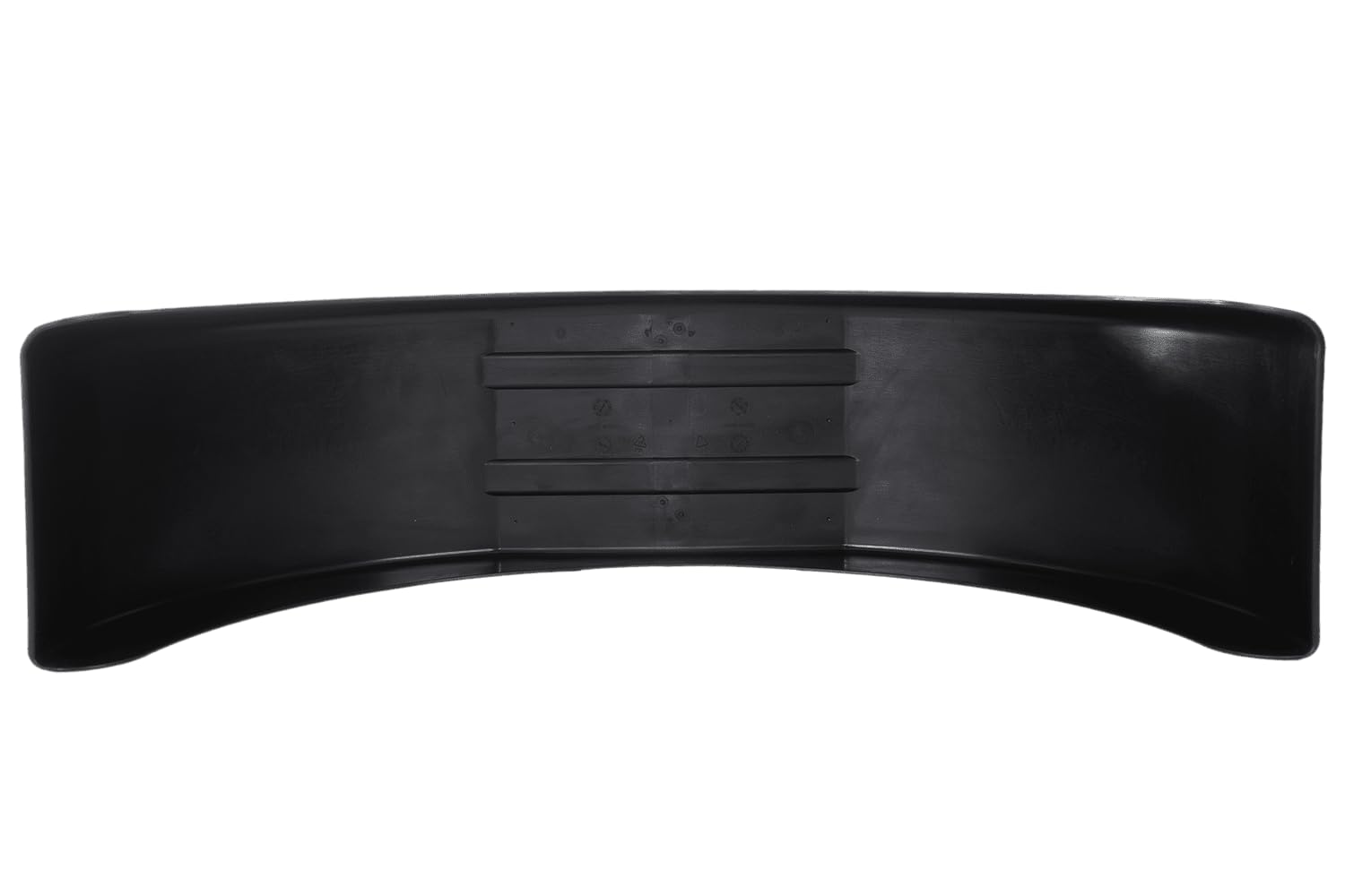 DOMAR Juego de Dos Guardabarros Simples para Remolque 14 y 15 Pulgadas Paso de Rueda Plano plástico 790 x 220 mm Cubierta antibarro Accesorios carrocería vehículos Ligeros