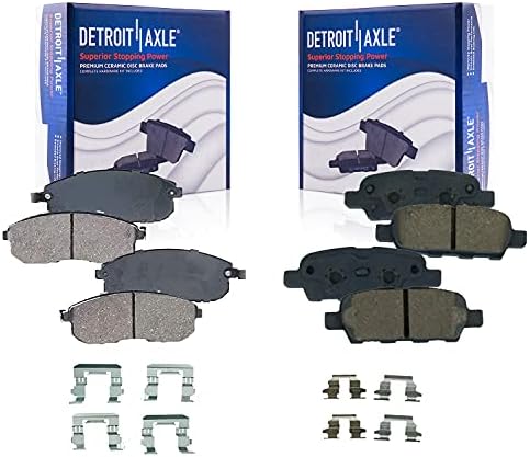 Centric / Stoptech Centric Posi-Quiet Ceramic Brake Pads, Front W/ Non-Sport Calipers - Nissan 350Z 370Z / Infiniti G35, G37, Q40 Sedan 105.08880 - Concept Z Performance - Foto 5