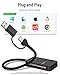 SD Card Reader, 6-in-1 USB C USB 3.0 Memory Card Reader for Digital Camera SD TF MS CF Card Viewer with 5Gbps USB-A/C Data Ports Compatible with iPhone 16/15, MacBook, iPad, Android, Samsung, PC,iMac
