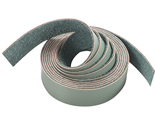 Cdy Leather Strap 90 Inches Long 1 Inch Wide, Leather Belt Strips Very Suitable For Diy Craft Projects, Pet Collars, Traction Ropes,Belts, Clothing, Jewelry, Leather Watch Straps (Matcha Green) #TOP2