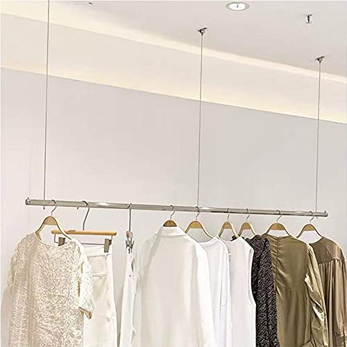 Display rack de vêtements en métal lourd et finitions luxe - 4