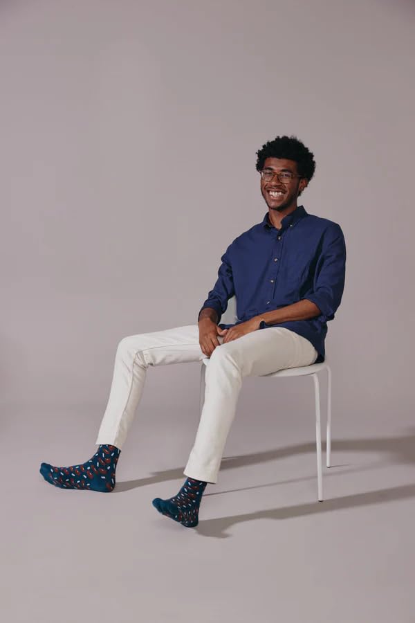 Red Beans – Unisex Cotton Crew Socks for Men & Women – Soft, Breathable, Reinforced Toe & Heel – One Size3