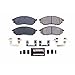 PowerStop Front Brake Pads For INFINITI EX35 2008-12 |EX37 2013 |G25 2011-12 |G35 2005-08 |G37 2009-13 |INFINITI M35 2006-10 - Z23 Carbon-Fiber Ceramic Brake Pads With Installation Hardware, Z23-888