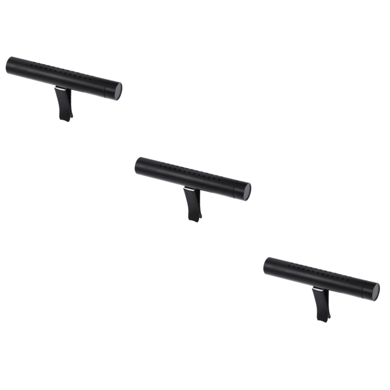 SHERCHPRY 3piezas Difusor De Aromas Para Coche Con Clip De Ventilación Ambientador De Aceite Esencial Con Varilla De Repuesto Negro Control De Fragancia Para Crear Un Encantador El