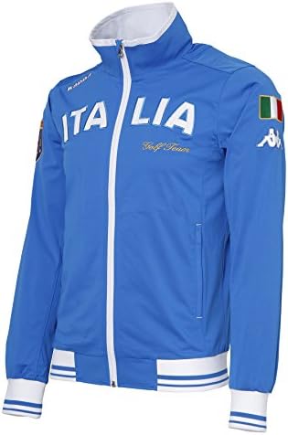 Amazon.co.jp: [カッパゴルフ] ITALIA刺繍ワッペントラックジャケット