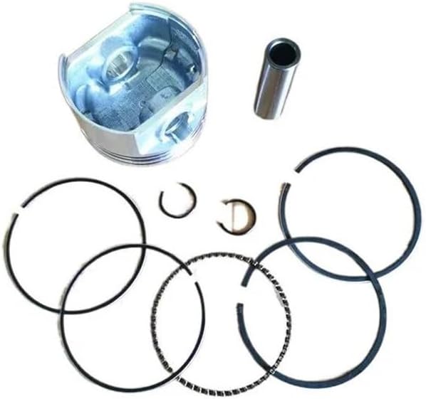 [Replace] ﻿ EX17 Kit 67mm for EX17 EX21 EP17 EK17 MK200 Engine Motor Water Piston+ Rings+ Pin+ Clip Replacement