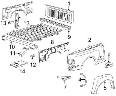 Ford F65Z-8328261-AA - BRACE