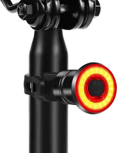 Smart Fahrrad Rücklicht, LINISME Bremsaktiviertes Rücklicht, Auto...