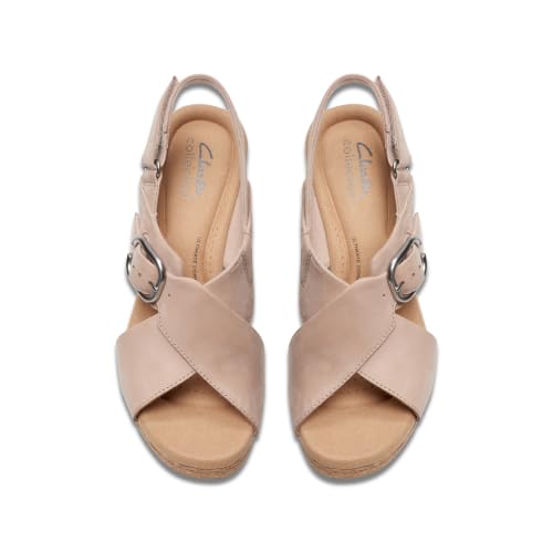Image of Clarks Collection Women's Giselle Dove Wedge Sandal