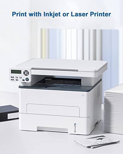 Address Labels, 1" X 2-5/8" Shipping Address Labels For Inkjet & Laser Printers, 3000 Labels, 100 Sheets, Polono Strong Adhesive Return Address Labels For Packages, Easy To Peel #TOP2