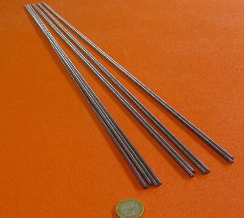 Steel Fully Threaded Round Rod, RH, 8-32 Diameter x 36" Length, 10 Pcs.