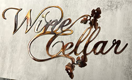 Wine Cellar Metal Wall Sign 17