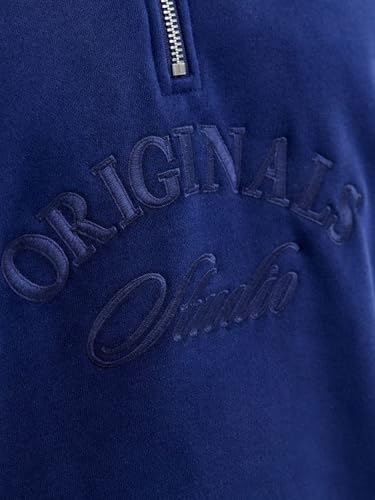 JACK & JONES Jorbleecker Branding Sweat High Neck Bf – Ansicht 5