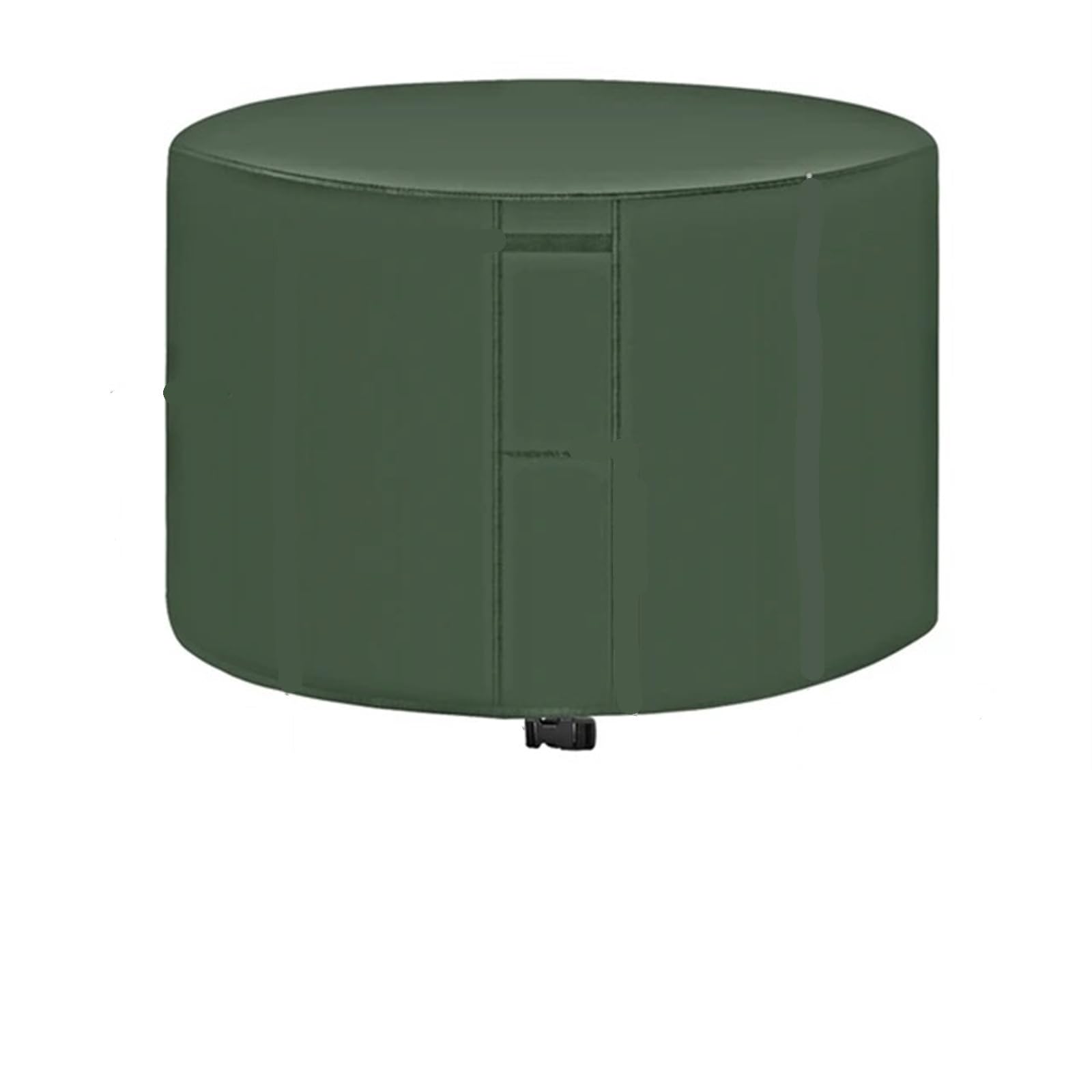 Iuvyta 420D-Green Garden Furniture Cover 420D Heavy-Duty Round Table Cover – Outdoor Patio Furniture Protector(,185X110cm)