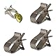 Vogelkäfig Futterklemme, Papageien Feeder Clip, Papageien Obst Gemüse Feeder Edelstahl, Papagei Obst Feeder, Multifunktionale Halterung Für Andere Vögel Ideal Für Vogelkäfige, 3 Stück