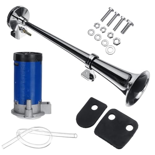 Klaxon 12V 24V 178db puissant avec compresseur 30A pour camion