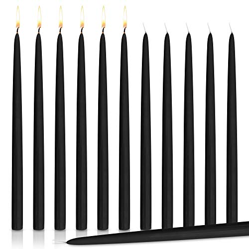 Halloween Decor Dripless Taper Candles 12