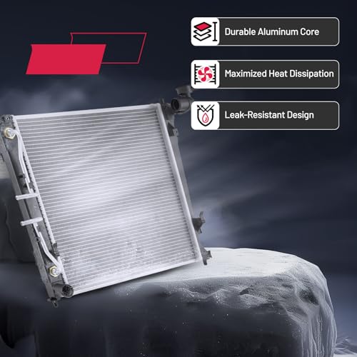 Image of BDFHYK 13189 Aluminum Radiator for Hyundai Sonata 2011-2014