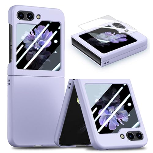 Coque Samsung Z Flip 5 violette rigide protection Galaxy ZFlip5 5G