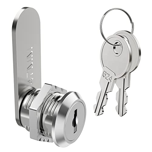 VOCIBO® Briefkastenschloss 16mm, Schrankschloss, Schrankschloss mit Schlüssel, Möbelschloss, Spindschloss, 16mm Drawer Lock, Hebelschloss für Briefkästen, Schranktüren, Möbel verwendet