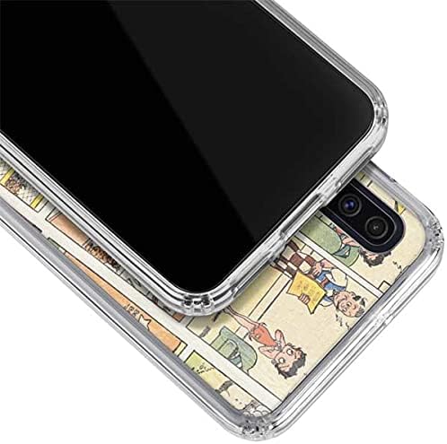 Skinit Clear Phone Case Compatible with Galaxy A50 - Officially Licensed Betty Boop Comic Strip Design