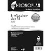 Chronoplan 50260 agendavulling 2020 (portefeuilleschema A5 (156 x 210 mm), reserve kalender, universele perforatie voor…