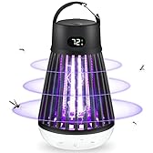 ※【タイムセール】【39%OFF+クーポンで1000円OFF!】Okanne 電撃殺虫器 電撃殺虫灯・LEDランプ2in1 usb充電式 2000mAh 1588円!