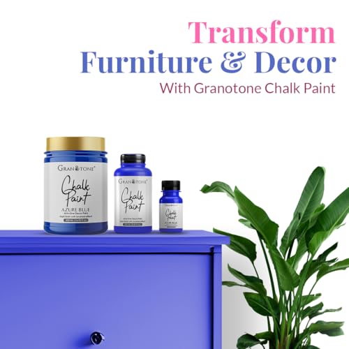Image of GRANOTONE Chalk Paint Azure Blue 250 ml Matte Finish