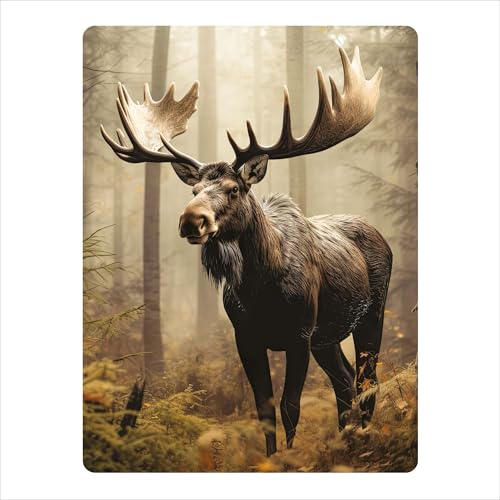 Imán Decorativo 3D LiveLife Ciervo 2.75in x 3.5in miniatura 1