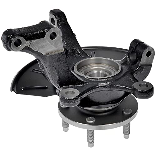 Detroit Axle - Front Steering Knuckles & Wheel Hub Bearings Replacement For 2005-2011 Ford Escape Mazda Tribute Mercury Mariner - 2Pc Set #TOP2