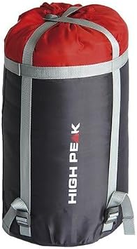 High Peak TR 300 Sol Fermuarlı -16°C Uyku Tulumu - Kırmızı